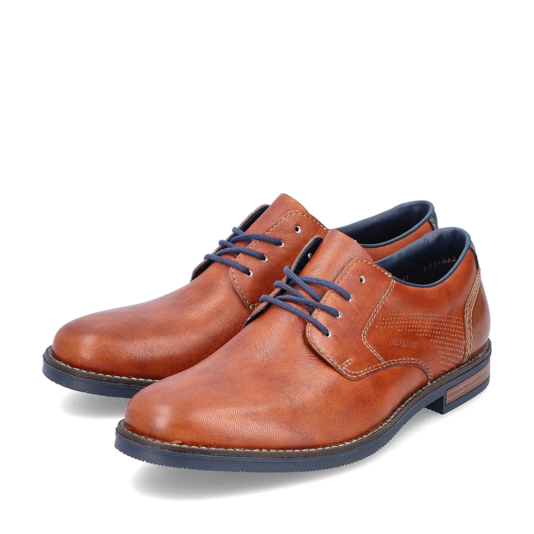 Rieker Men'S Lace-Up Shoes Copper