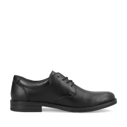 Rieker Men'S Lace-Up Shoes Midnight Black