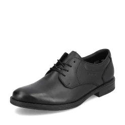 Rieker Men'S Lace-Up Shoes Midnight Black