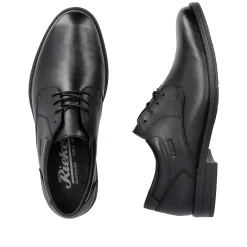 Rieker Men'S Lace-Up Shoes Midnight Black