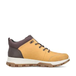Rieker Men'S Lace-Up Shoes Golden Yellow
