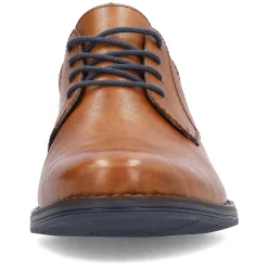 Rieker Men'S Lace-Up Shoes Wood Brown