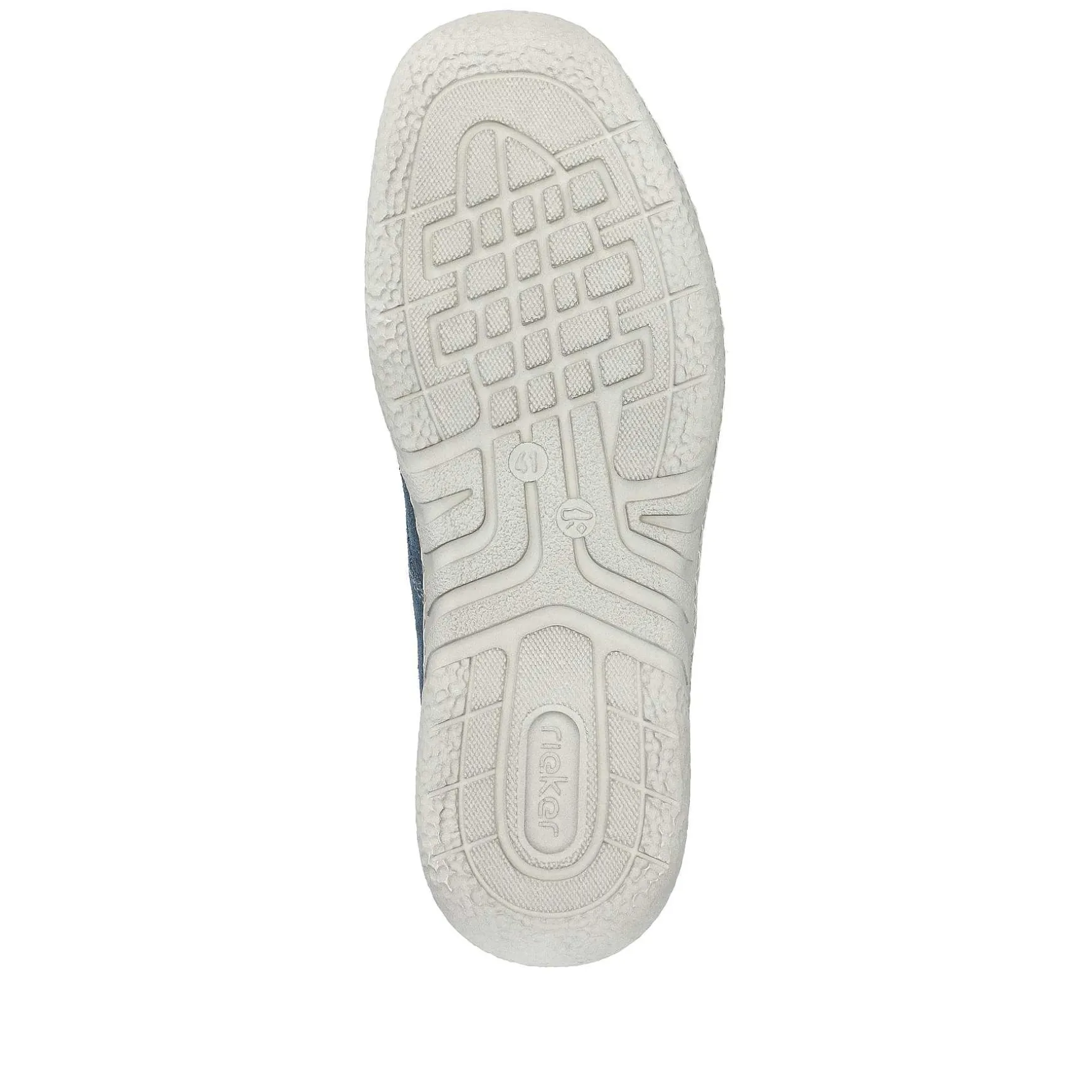 Rieker Men'S Lace-Up Shoes Sky Blue