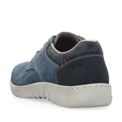 Rieker Men'S Lace-Up Shoes Sky Blue