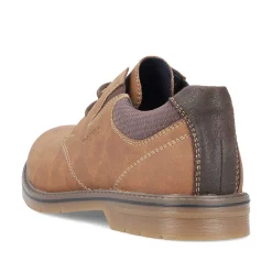 Rieker Men'S Lace-Up Shoes Clay Brown