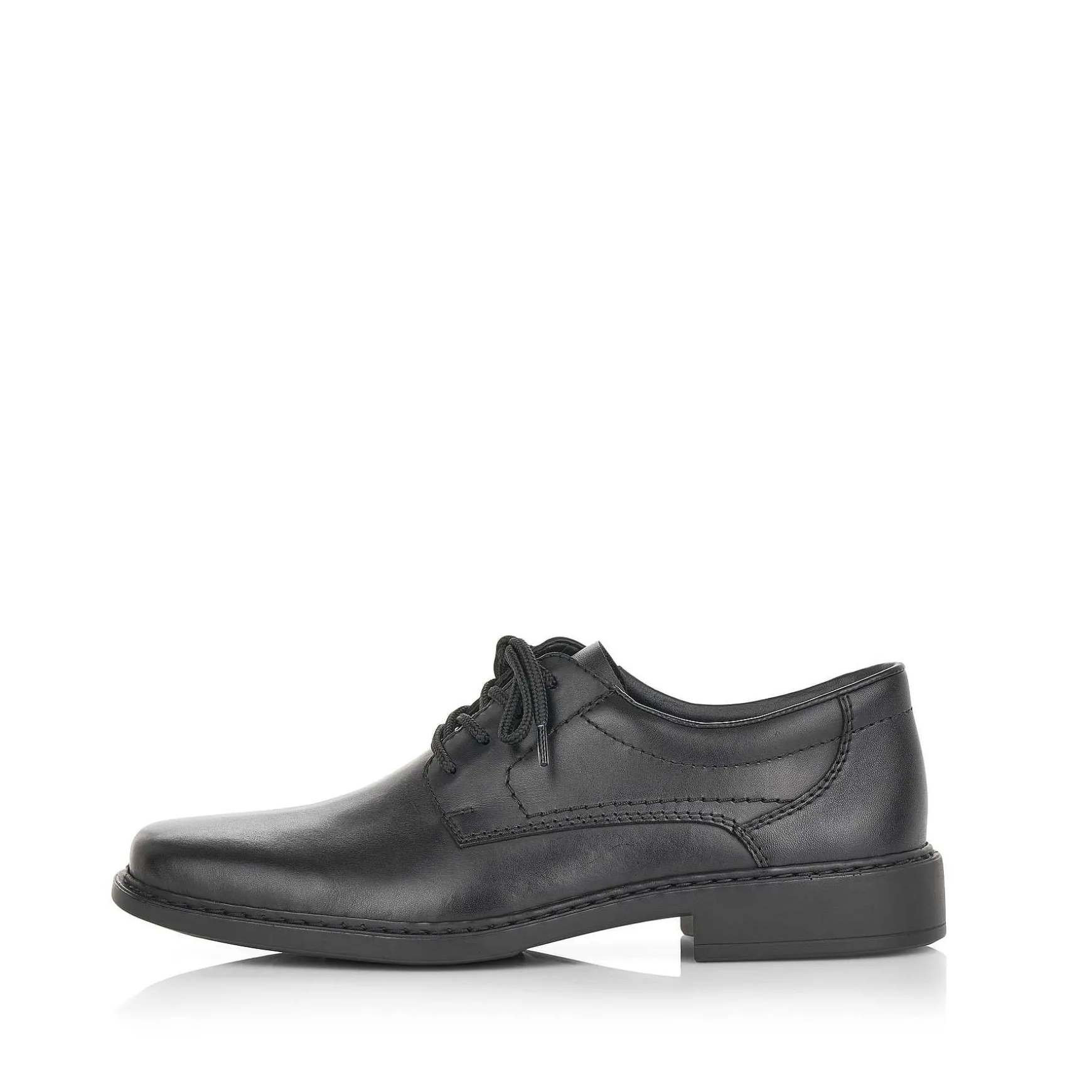 Rieker Men'S Lace-Up Shoes Jet Black