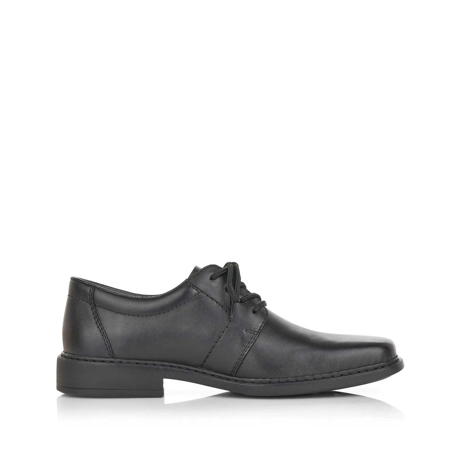 Rieker Men'S Lace-Up Shoes Jet Black