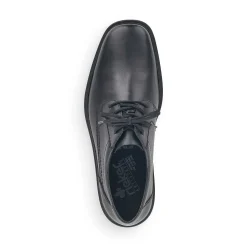 Rieker Men'S Lace-Up Shoes Jet Black