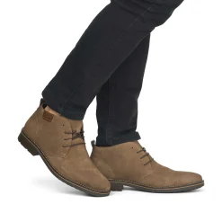 Rieker Men'S Lace-Up Shoes, Khaki Green