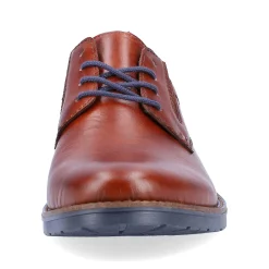 Rieker Men'S Lace-Up Shoes Chestnut Brown