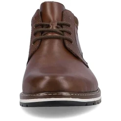 Rieker Men'S Lace-Up Shoes Wood Brown