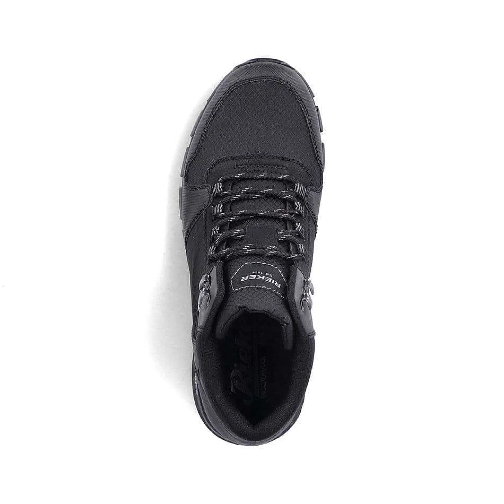 Rieker Men'S Lace-Up Shoes Jet Black
