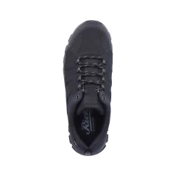 Rieker Men'S Lace-Up Shoes Jet Black