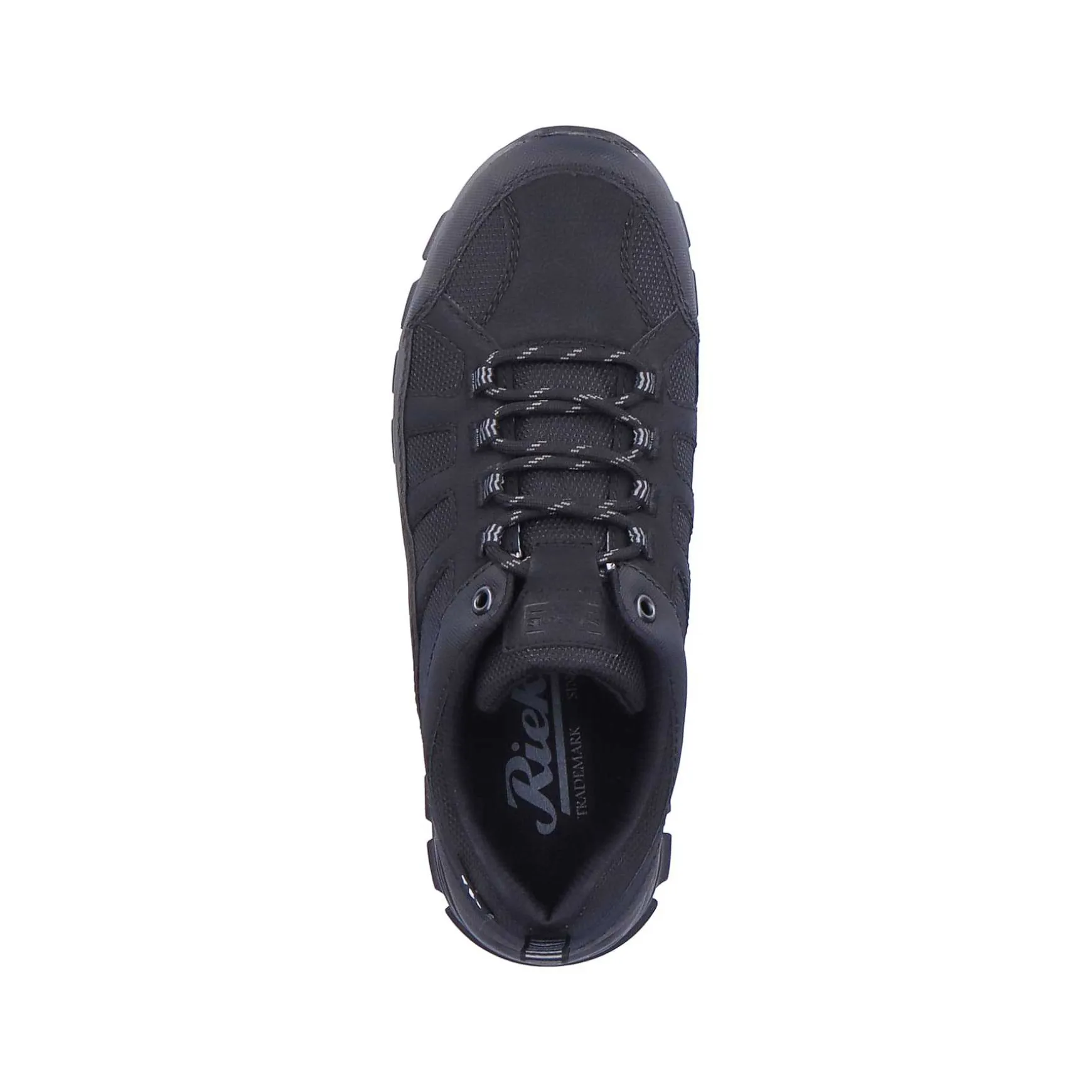 Rieker Men'S Lace-Up Shoes Jet Black