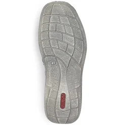 Rieker Men'S Lace-Up Shoes Ocean Blue-Gray