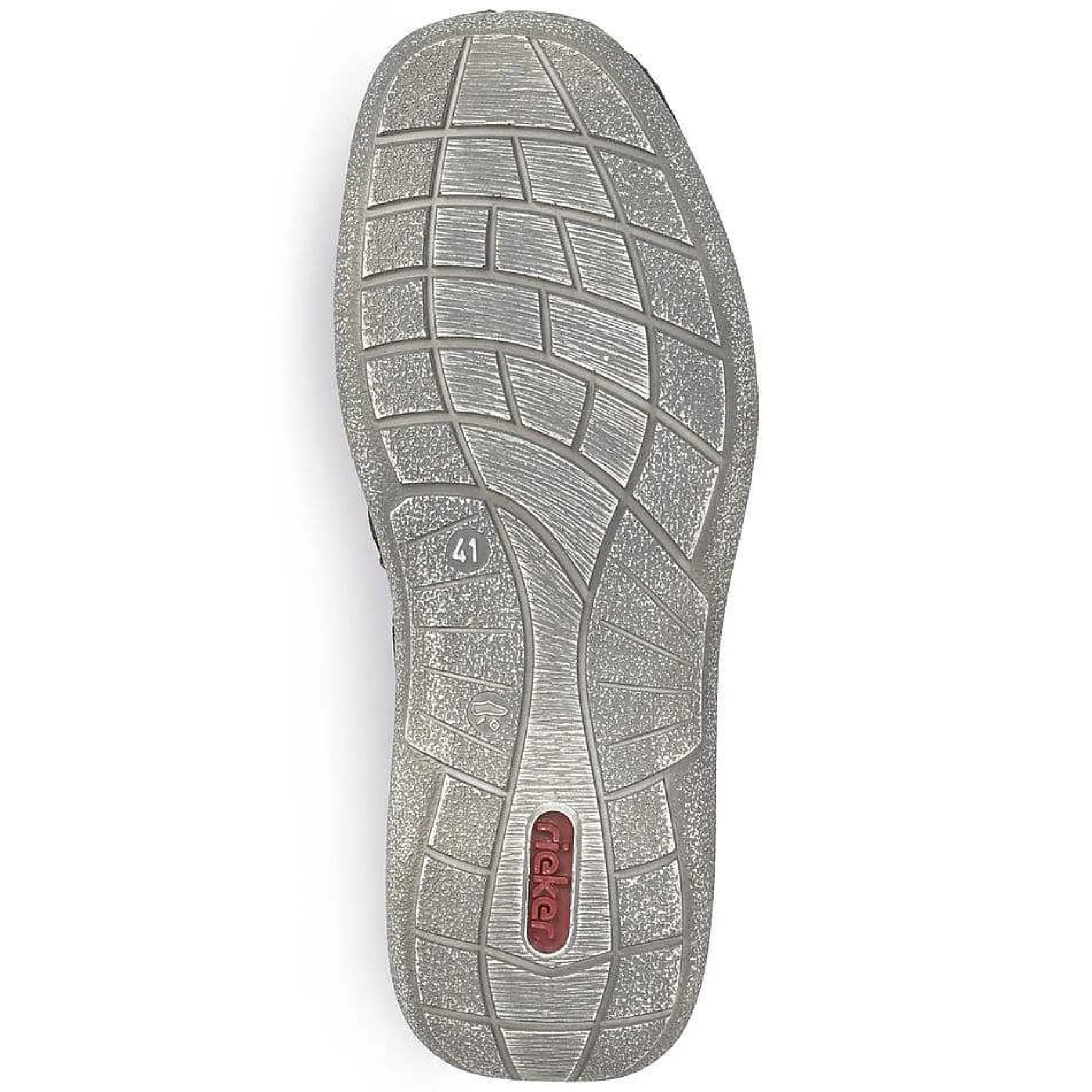 Rieker Men'S Lace-Up Shoes Ocean Blue-Gray