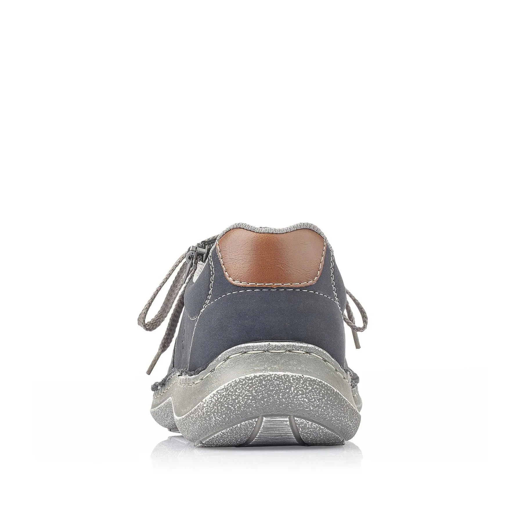 Rieker Men'S Lace-Up Shoes Ocean Blue-Gray