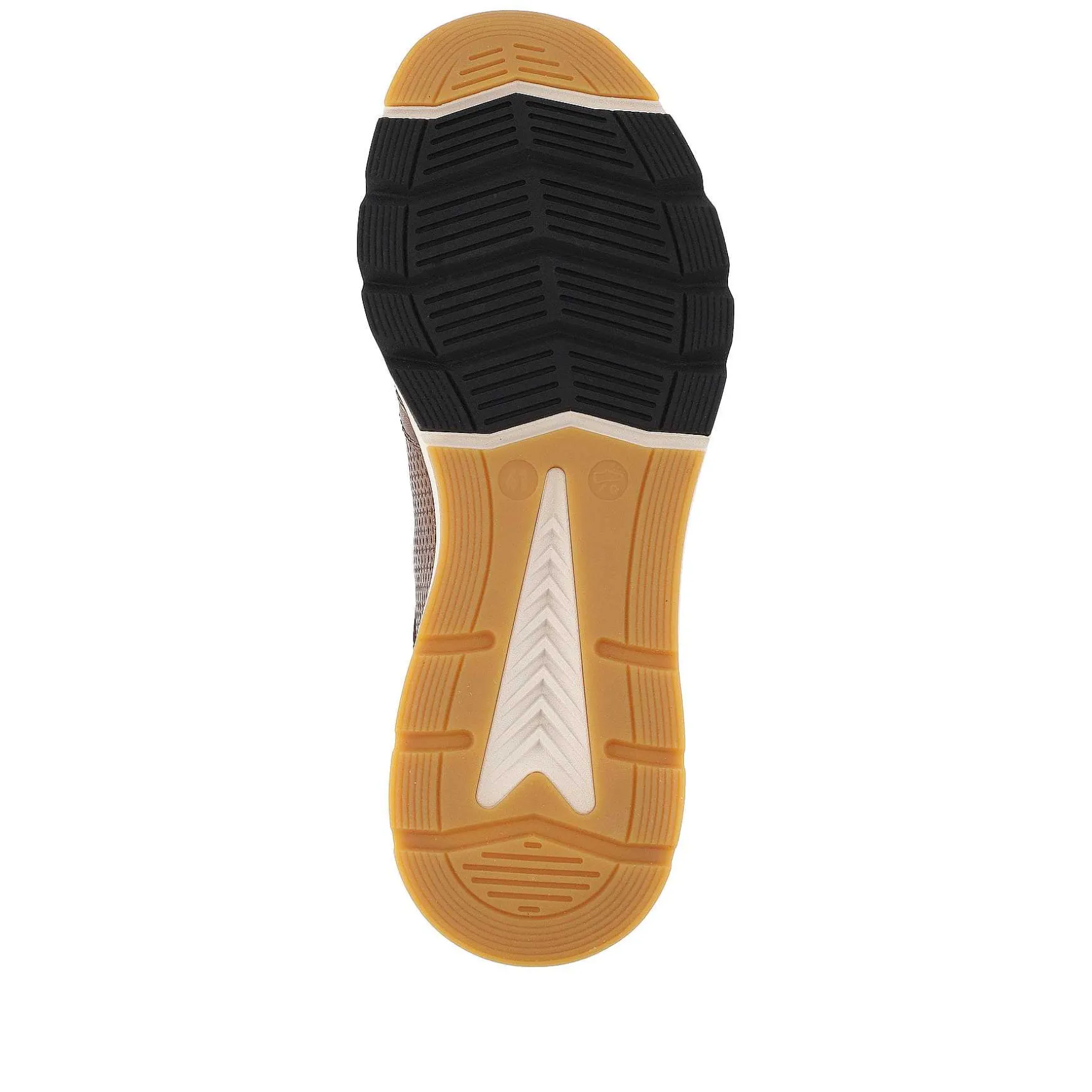 Rieker Men'S Low Nut Brown Sneakers