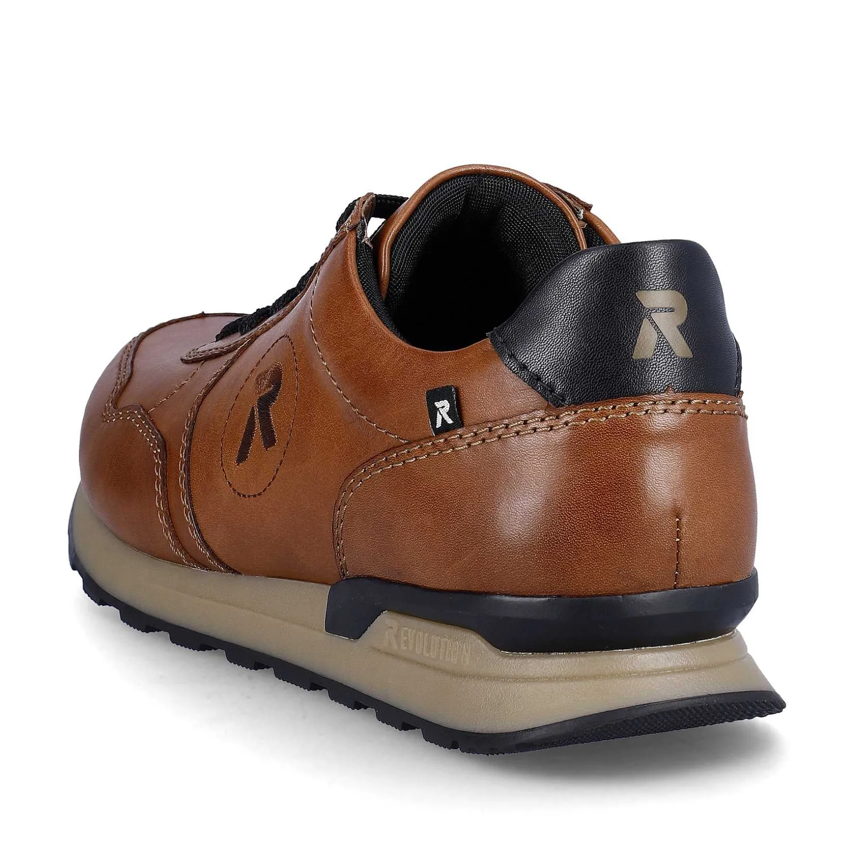 Rieker Men'S Low Nut Brown Sneakers