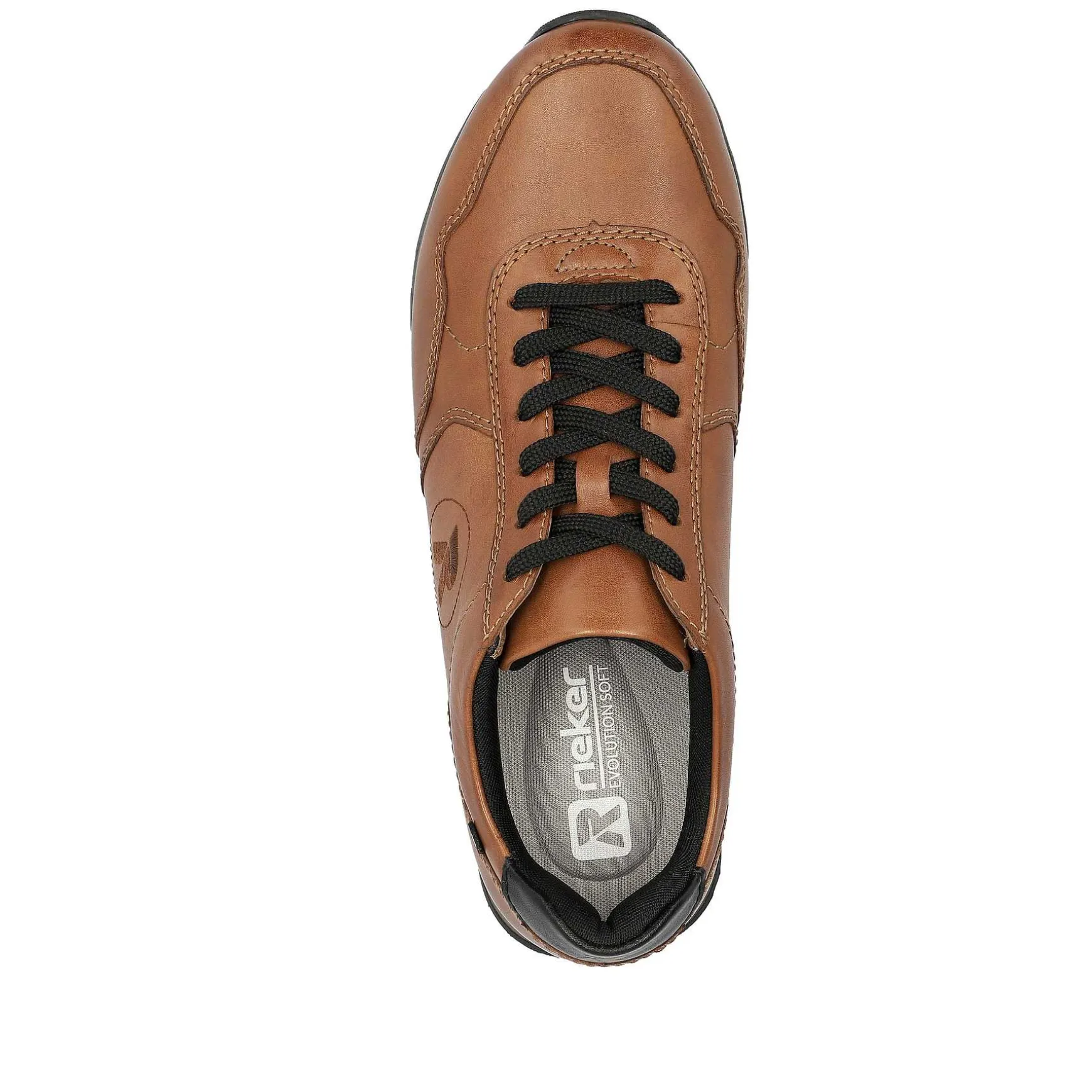 Rieker Men'S Low Nut Brown Sneakers