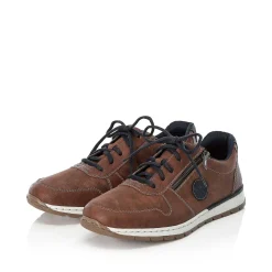 Rieker Men'S Low Sneaker Caramel Brown