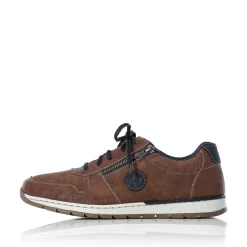 Rieker Men'S Low Sneaker Caramel Brown