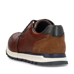 Rieker Men'S Low Sneaker Coffee Brown