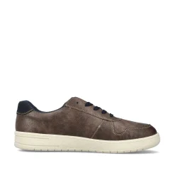 Rieker Men'S Low Sneaker Earth Brown