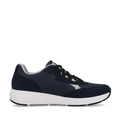 Rieker Men'S Low Sneaker Navy Blue