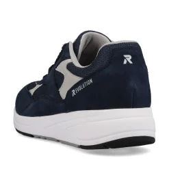 Rieker Men'S Low Sneaker Navy Blue