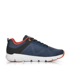 Rieker Men'S Low Sneaker Navy Blue