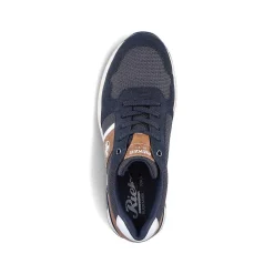 Rieker Men'S Low Sneaker Navy Blue