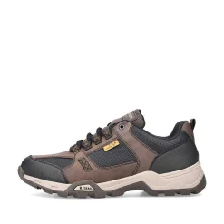 Rieker Men'S Low Sneakers In Chestnut Brown
