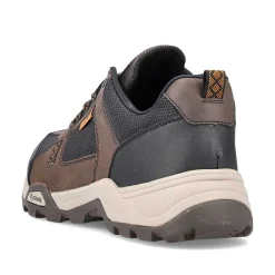 Rieker Men'S Low Sneakers In Chestnut Brown