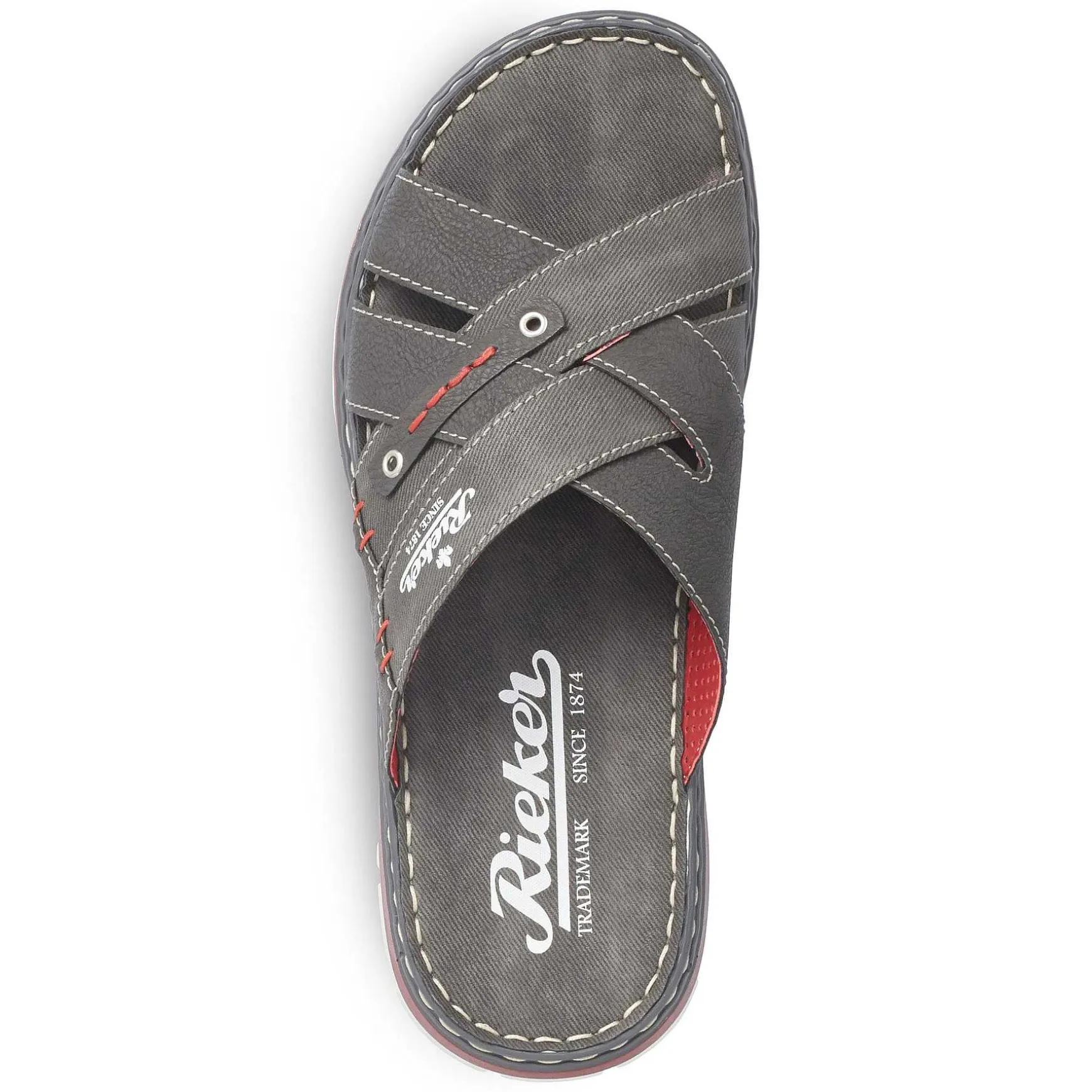 Rieker Men'S Mules Anthracite