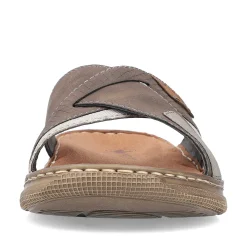Rieker Men'S Mules Brown Gray