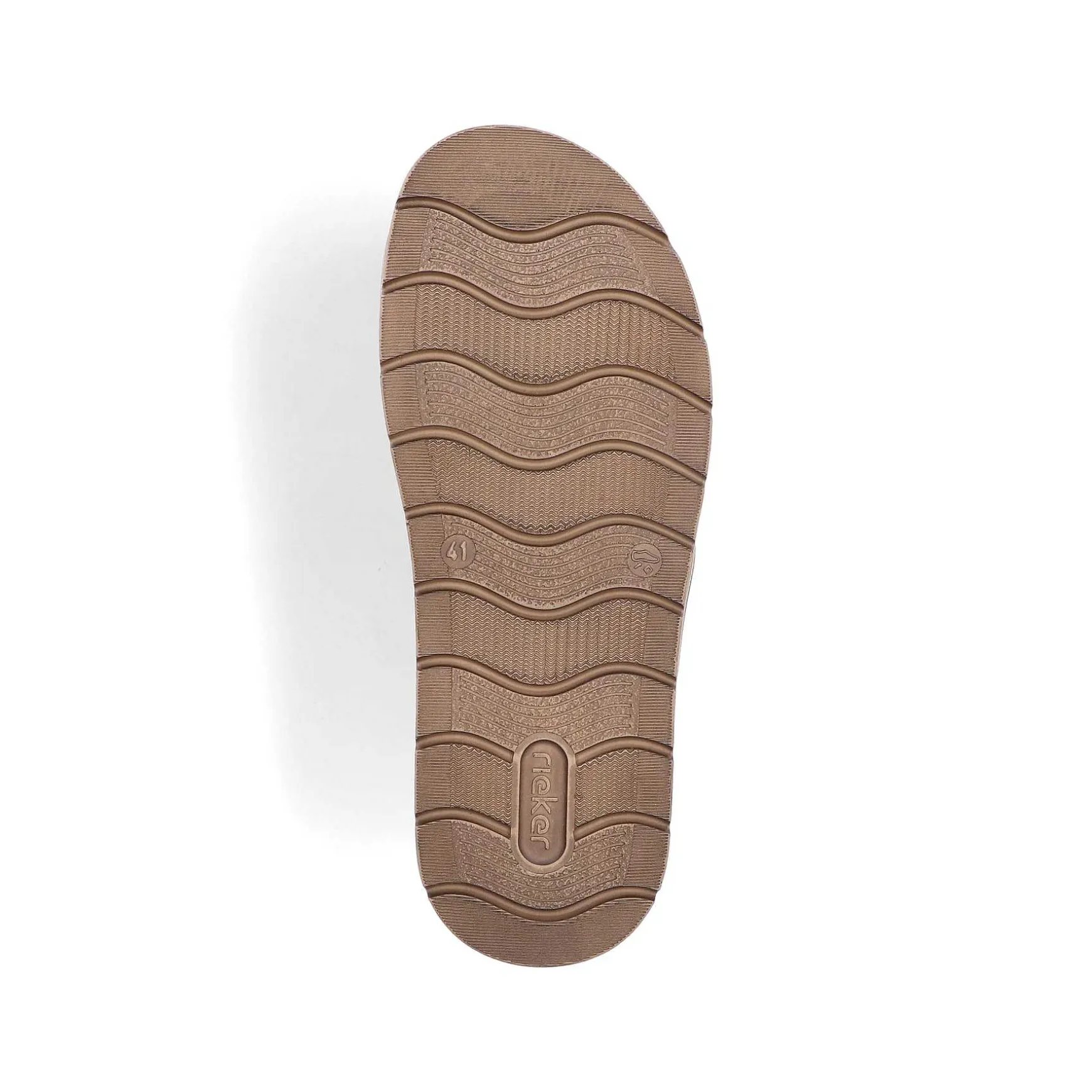 Rieker Men'S Mules Brown Gray