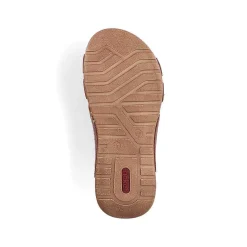 Rieker Men'S Mules Chestnut Brown