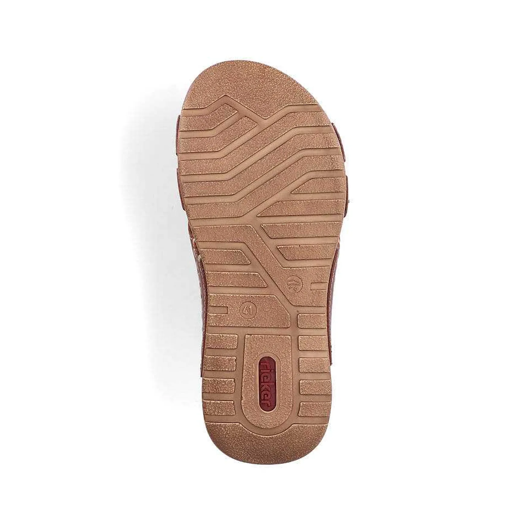 Rieker Men'S Mules Chestnut Brown