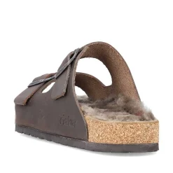 Rieker Men'S Mules Chestnut Brown