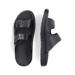 Rieker Men'S Mules Deep Black