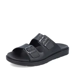 Rieker Men'S Mules Deep Black