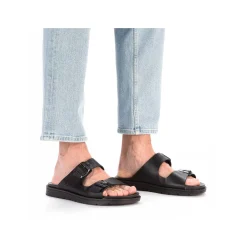 Rieker Men'S Mules Deep Black