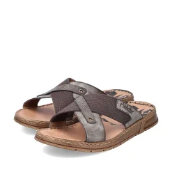 Rieker Men'S Mules Mocha