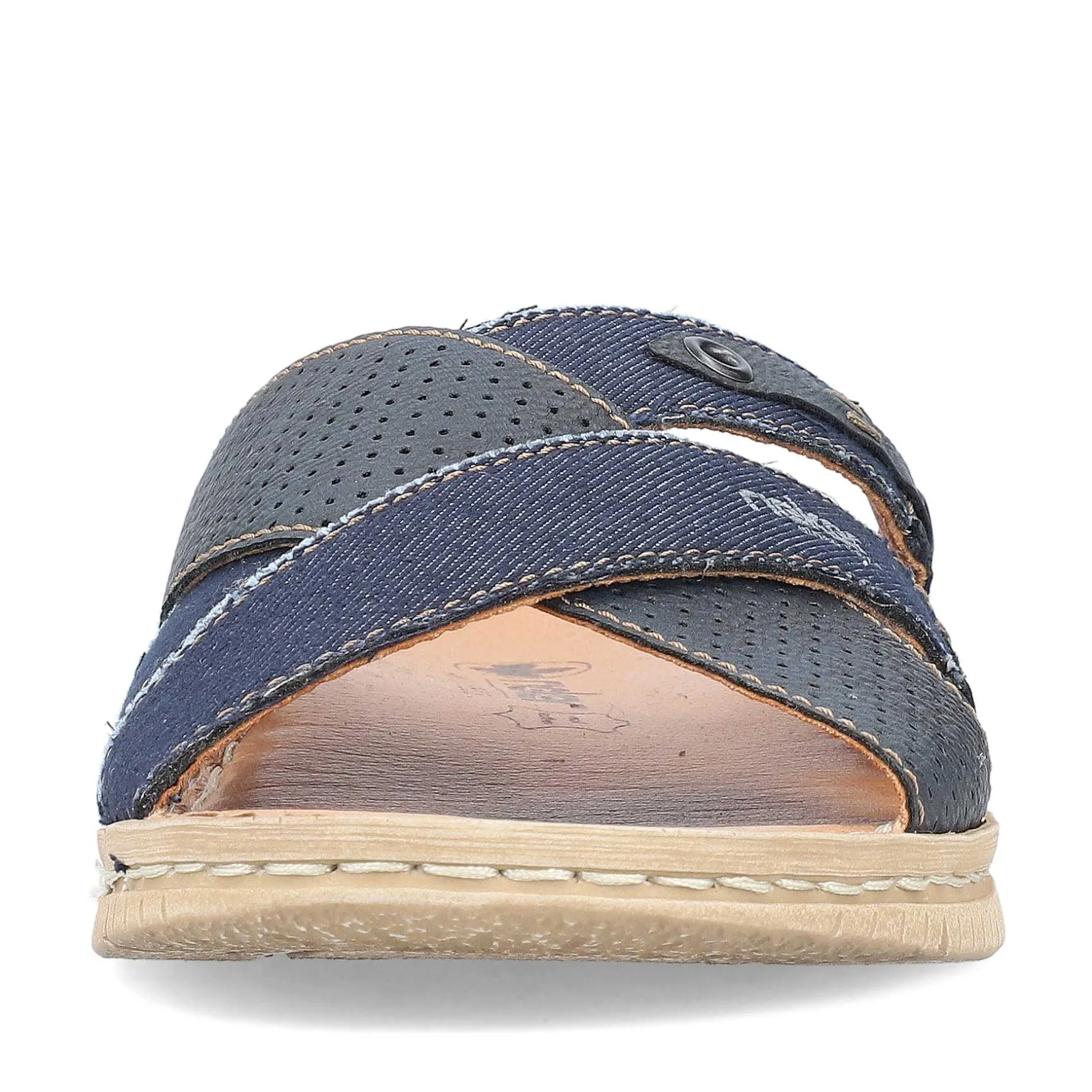 Rieker Men'S Mules Navy Blue
