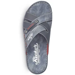 Rieker Men'S Mules Navy Blue