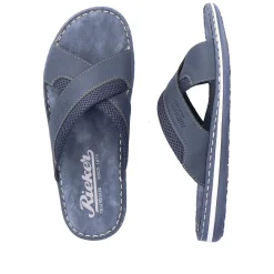 Rieker Men'S Mules Navy Blue