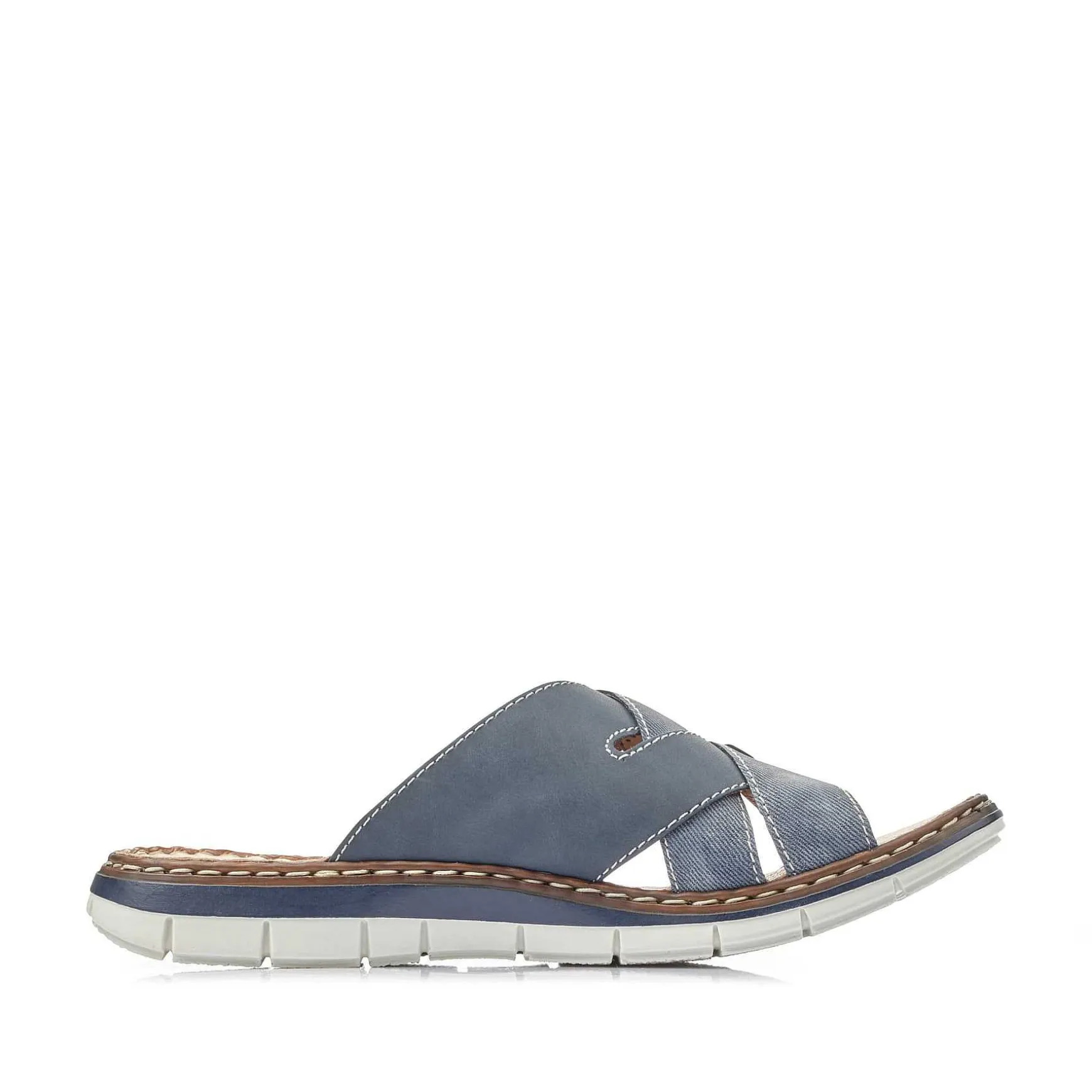 Rieker Men'S Mules Navy Blue