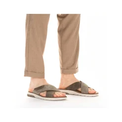 Rieker Men'S Mules Nut Brown