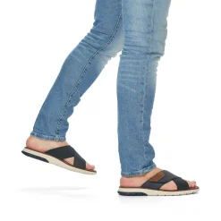 Rieker Men'S Mules Ocean Blue